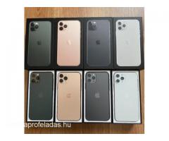 Apple iPhone 11 Pro 64GB költség €400,iPhone 11 Pro Max 64GB költség €430,iPhone 11 64GB - €350